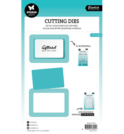 SL Stanzform Geschenkkarten Blister Stanzform Essentials Nr.1001