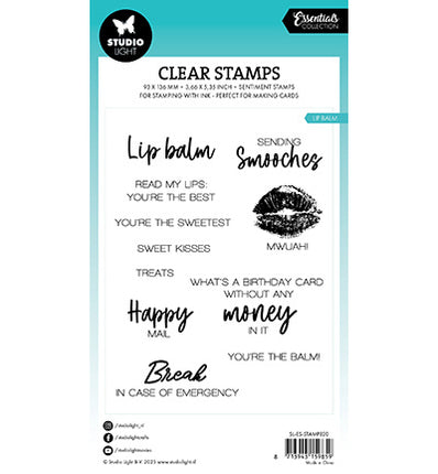 SL Klarsichtstempel Lippenbalsam Essentials Nr.820