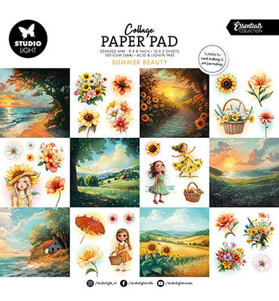 SL Collage-Papierblock Summer Beauty Essentials Nr. 376