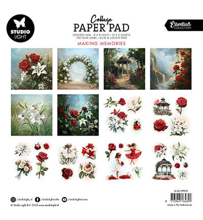 SL Collage-Papierblock Making Memories Essentials Nr. 378