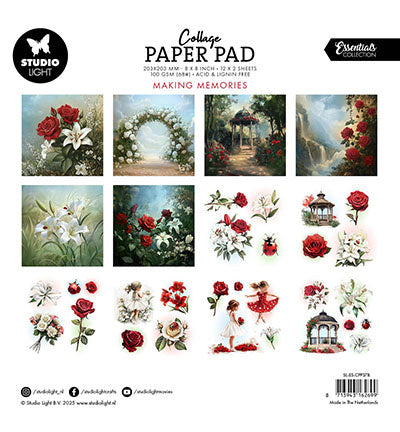 SL Collage-Papierblock Making Memories Essentials Nr. 378