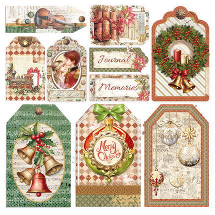 VELOURS DER NUSSKNACKER FUSSY CUT 6"X6" 6/PKG