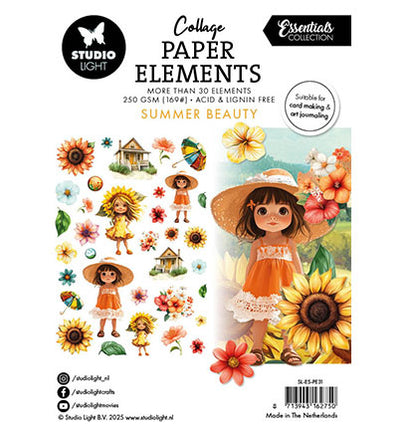 SL Papier-Elemente Summer Beauty Essentials Nr. 31