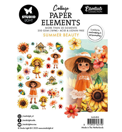 SL Papier-Elemente Summer Beauty Essentials Nr. 31