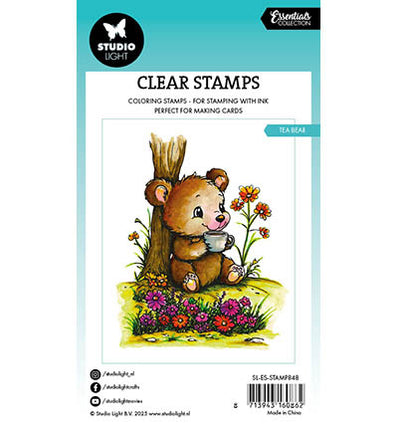 SL Klarsichtstempel Tea Bear Essentials Nr. 848