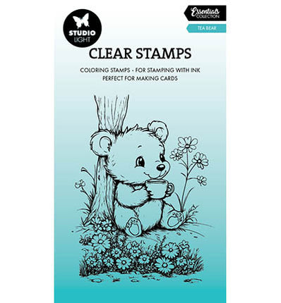 SL Klarsichtstempel Tea Bear Essentials Nr. 848