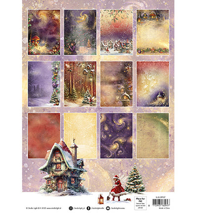 Designer-Papierblock Fairy Christmas Essentials Nr. 337  
