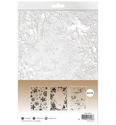 Acetatblätter Schnee, Feen Weihnachts-Essentials Nr. 18