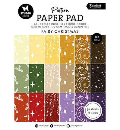 Musterpapierblock Fairy Christmas Essentials Nr. 342  