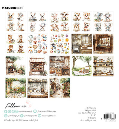 CCL Collage-Papierblock Sweet as pie Essentials Nr. 382