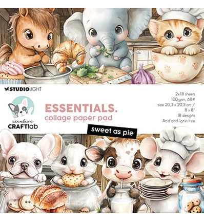 CCL Collage-Papierblock Sweet as pie Essentials Nr. 382