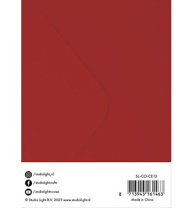 Weihnachts-Rot Verbrauchsmaterial Nr. 13