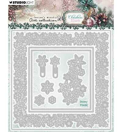 JMA Stanzform Schneiger Rahmen Christmas Blush Nr. 1059