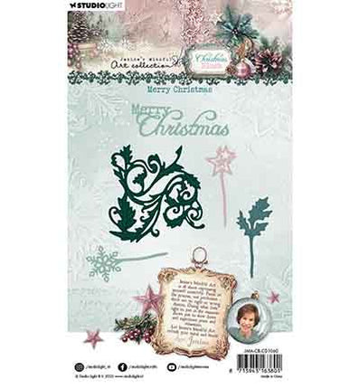 JMA Stanzform Frohe Weihnachten Christmas Blush Nr. 1060