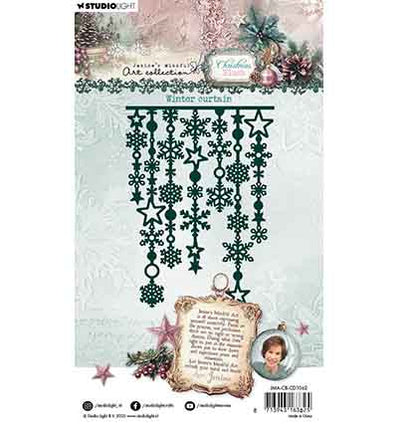 JMA Stanzform Wintervorhang Christmas Blush Nr. 1062