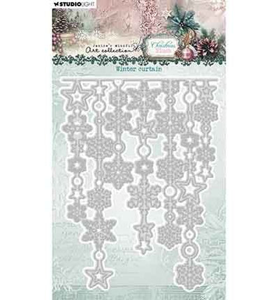 JMA Stanzform Wintervorhang Christmas Blush Nr. 1062