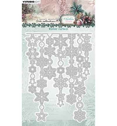 JMA Stanzform Wintervorhang Christmas Blush Nr. 1062