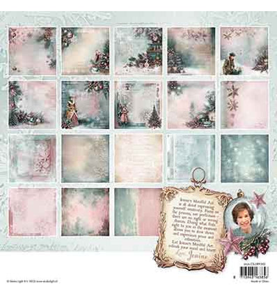 JMA Designer-Papierblock Hintergründe Christmas Blush Nr. 393