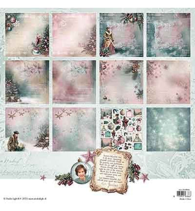 JMA Designer-Papierblock beidseitig Scrapbooking Christmas Blush Nr. 394
