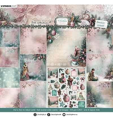 JMA Designer-Papierblock beidseitig Scrapbooking Christmas Blush Nr. 394