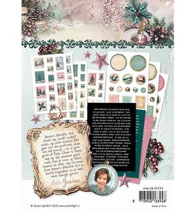 JMA Aufkleberbögen Briefmarken & Texte Christmas Blush Nr. 53