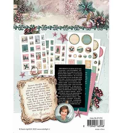 JMA Aufkleberbögen Briefmarken & Texte Christmas Blush Nr. 53