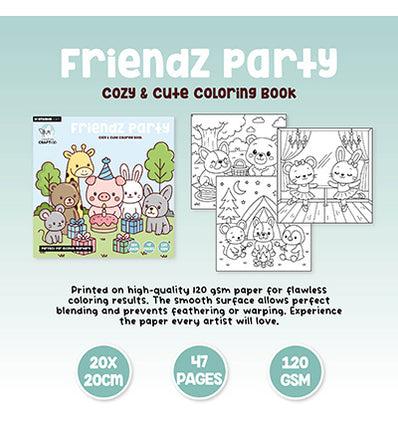 Friendz Malbuch Cozy (CCL-FR-CB06)
