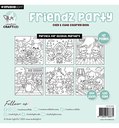 Friendz Malbuch Cozy (CCL-FR-CB06)