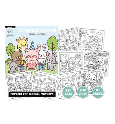Friendz Malbuch Cozy (CCL-FR-CB06)
