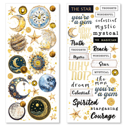 Art-Sticker Celestial 5/Stück