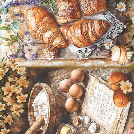 Reispapier A5 gemischt 8/Stück Cookbook