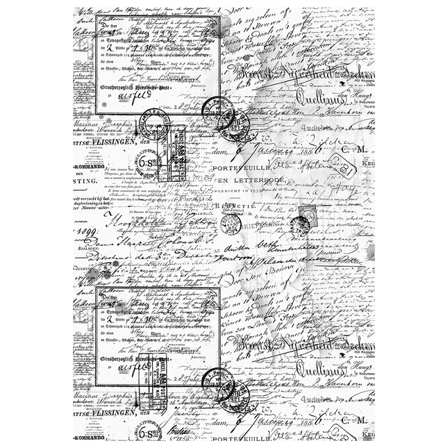 MIXED MEDIA REISPAPIER A4 SET 4/PKG BEDEUTSAME ERINNERUNGEN