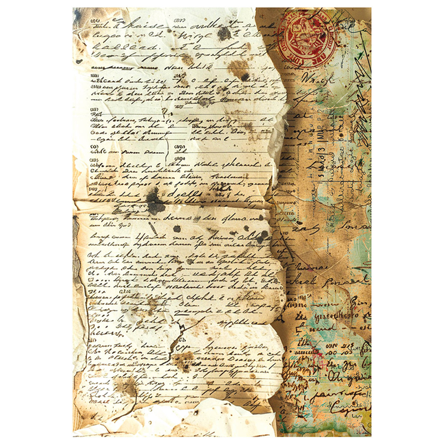 Mixed Media Reispapier A4 Set 4/Stück Journey Ahead