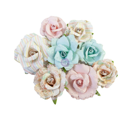 Prima Flowers® Magic Love Kollektion - Stardust - 8 Stück / 1,25 - 2 Zoll / Maulbeerpapier
