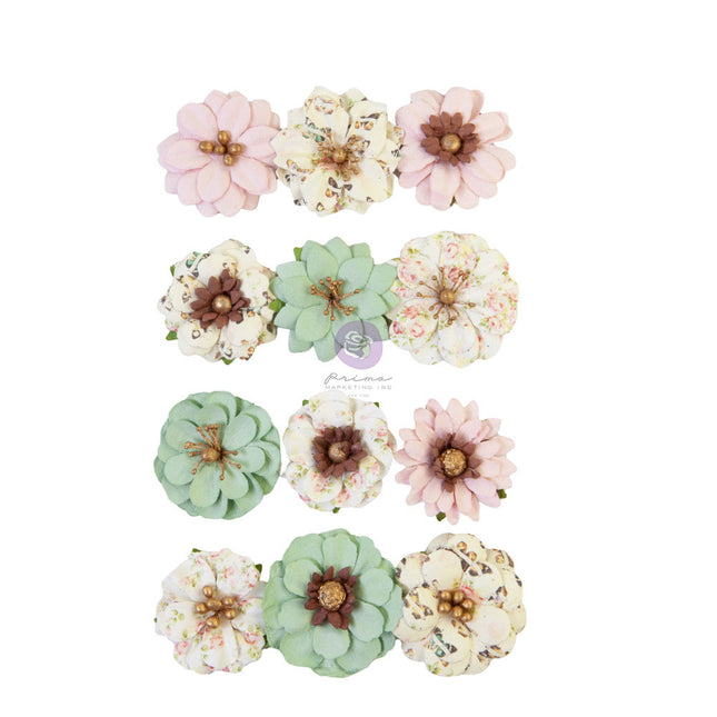 Prima Flowers® My Sweet Collection - Sweetest - 12 Stk. / 1,25 in / Maulbeerpapier