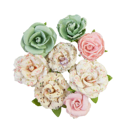 Prima Flowers® My Sweet Collection - All For You - 8 Stk. / 1-2 in / Maulbeerpapier