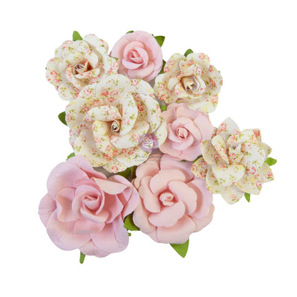 Prima Flowers® My Sweet Collection - Friends Always - 8 Stk. / 1,5-2,5 in / Maulbeerpapier