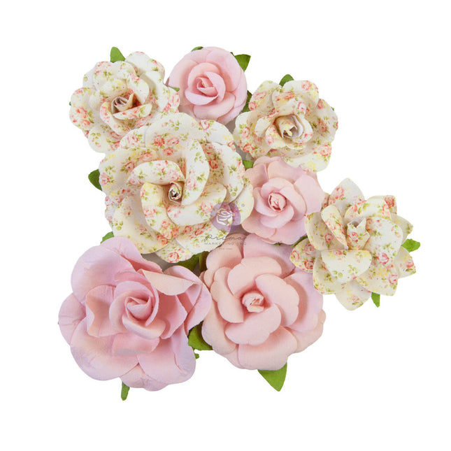 Prima Flowers® My Sweet Collection - Friends Always - 8 Stk. / 1,5-2,5 in / Maulbeerpapier