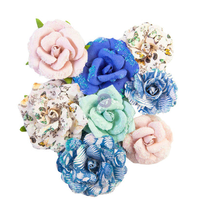 Prima Flowers® Nature Lover Collection - Bird Waltz - 8 Stk. / 1,25-2 in / Maulbeerpapier