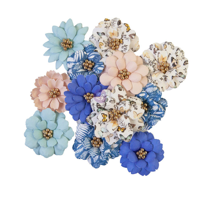 Prima Flowers® Nature Lover Collection - Fresh Meadows - 12 Stk. / 1,5 in / Maulbeerpapier