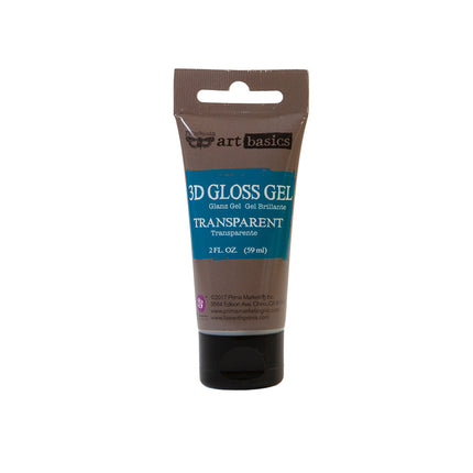 (M) 3D Glanzgel 2 oz Tube / Gel, Paste, Gesso-Medium