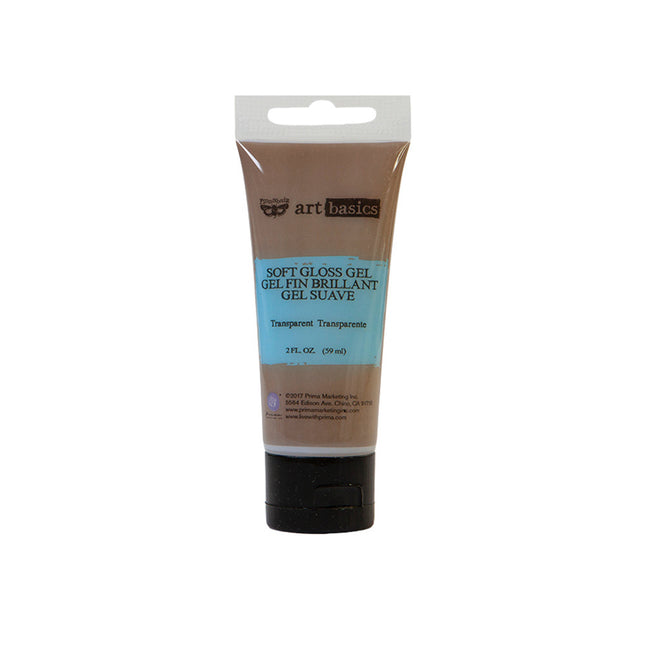 (M) SOFT GEL IN GLOSS 2 OZ TUBE / Gel, Paste, Gesso-Medium