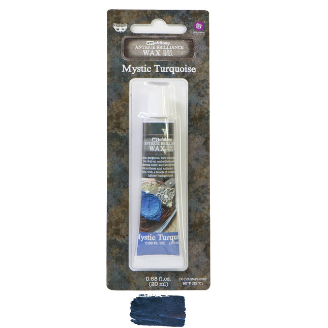 Art Alchemy-Antique Brilliance-Mystic Turquoise / Paste, Gel, Gesso-Medium