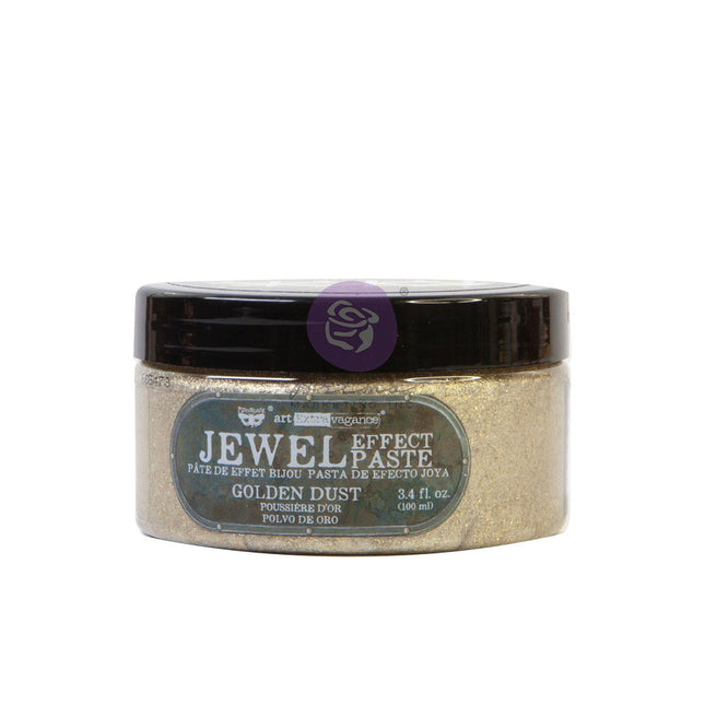 Art Extravagance - Juwelen Strukturpaste - Goldstaub - 1 Glas, 100ml (3,4 fl oz) / Künstlerpaste