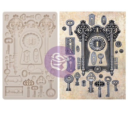 FINNABAIR FORMGUSS – SCHLÖSSER UND SCHLÜSSEL – 5″ X 8″ X 8MM