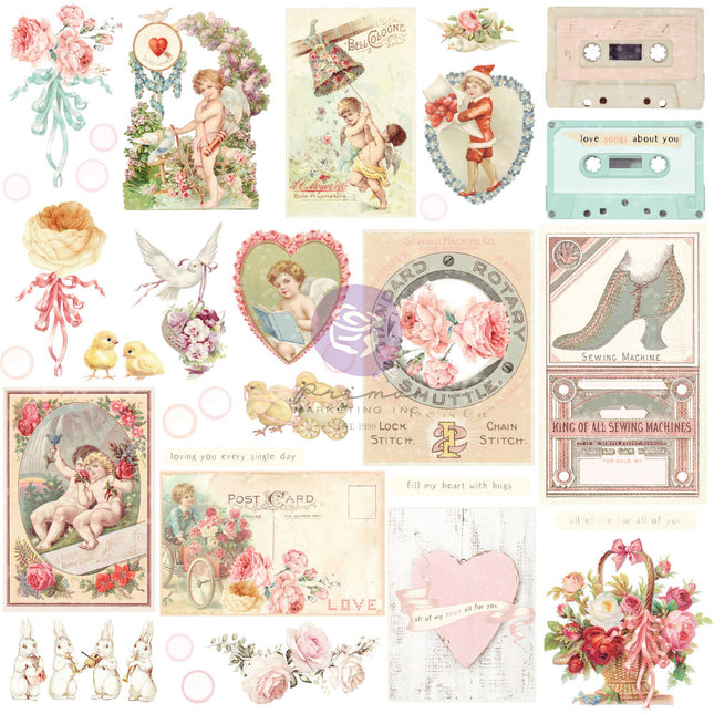 Magic Love Collection Ephemera - 33 Stück / Papier