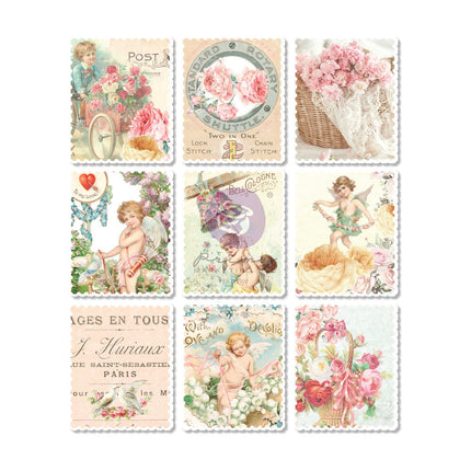 Magic Love Kollektion Holzsticker - 9 Stk. / Holz