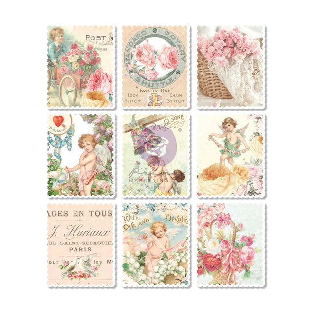 Magic Love Kollektion Holzsticker - 9 Stk. / Holz