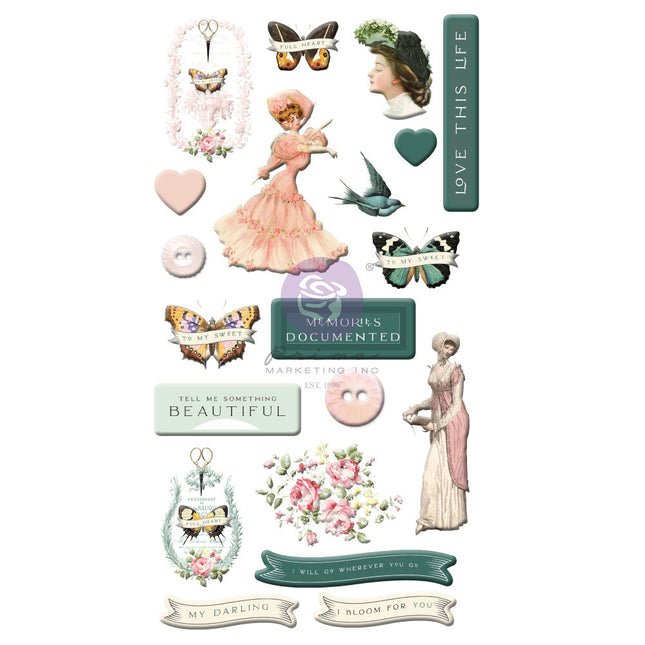 My Sweet Kollektion Puffy Sticker – 20 Stk.