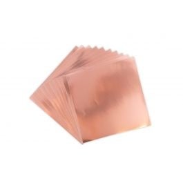 Sizzix • Surfacez Aluminiumblätter 10 Stück Roségold